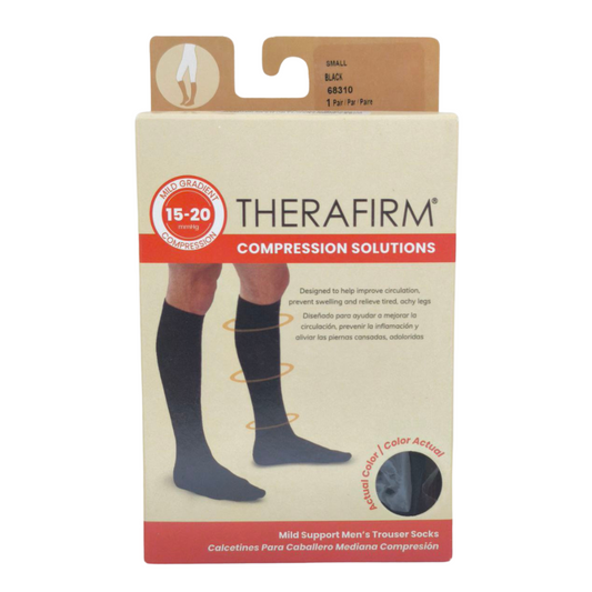 Therafirm Medias Compresión Hombre 15-20mmHg Small Black 68310 x 1par