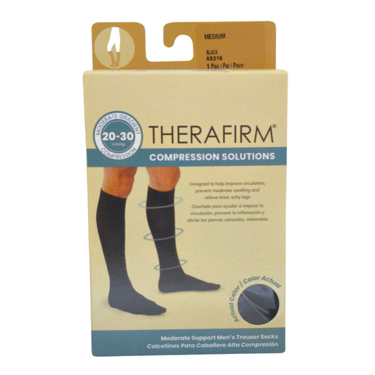 Therafirm Medias Compresión Hombre 20-30mmHg Medium Sand 68316 x 1par