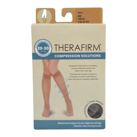 Therafirm Medias Compresión Mujer 20-30mmHg Small Sand 75112 x 1par