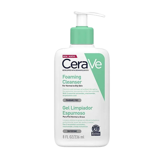 CeraVe Limpiador Gel Espumoso Para el Rostro x 236mL