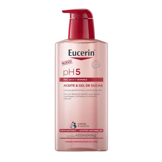 Eucerin PH5 Aceite y Gel de Ducha x 400mL