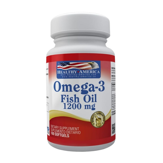 Fish Oil Omega-3 1200mg x 100Cáps