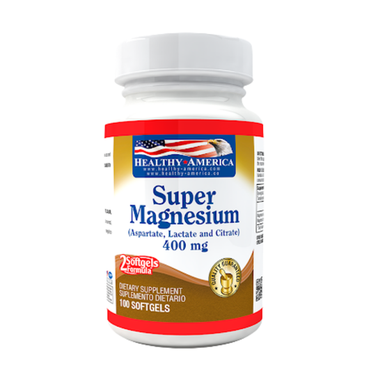 Super Magnesium 400mg x 100Cáps