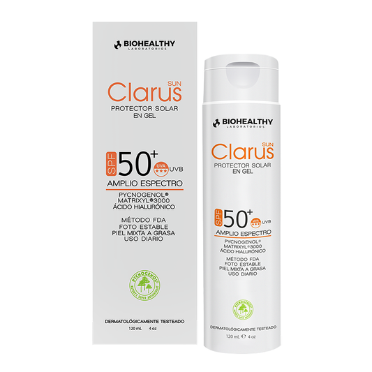 Clarus Gel Antiedad FPS 50+ x 120g