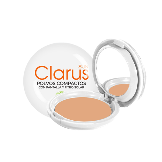 Clarus Polvos Compactos Mineral Piel Trigueña x 12g