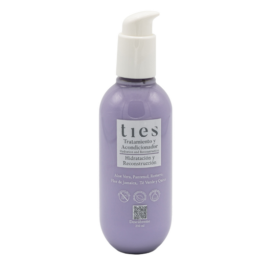 Ties Acondicionador y Tratamiento Hidratación Reconstrucción x 250mL