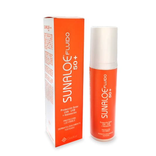 Sunaloe Fluido 50+ x 50g