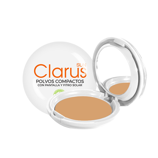 Clarus Polvos Compactos Mineral Piel Morena x 12g