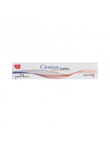 Cromus 0.03% x 15g en Piel Farmacéutica