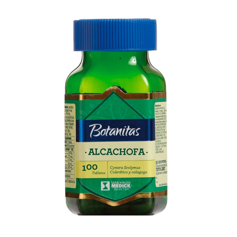 Botanitas Alcachofa x 100Tabs