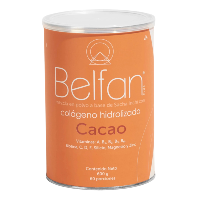 Belfan Colágeno Hidrolizado Cacao y Silicio x 600g