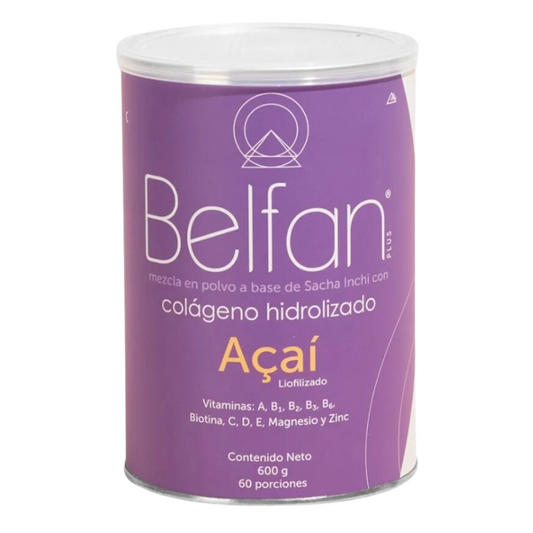 Belfan Colágeno Hidrolizado Açaí x 600g