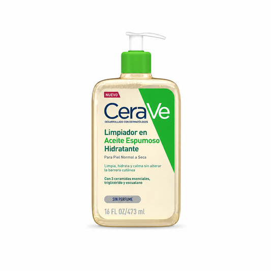 Cerave Limpiador En Aceite Espumoso Hidratante X 473ML