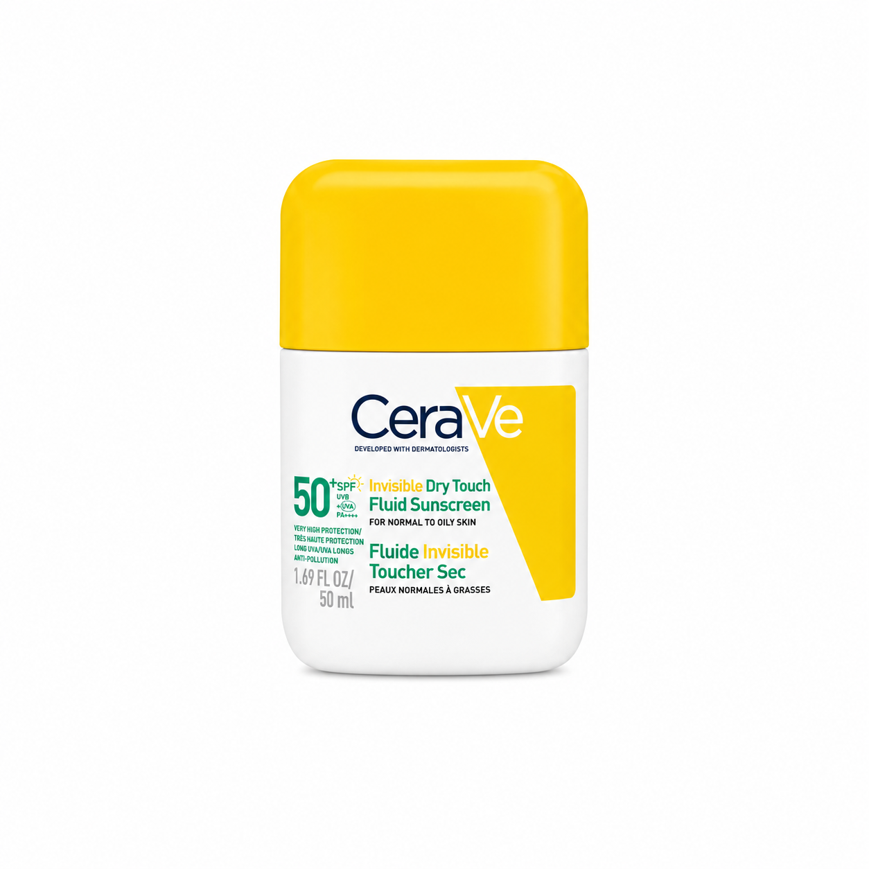 Cerave Protector Solar Fluido Invisible Oil Control SPF50+ 50mL
