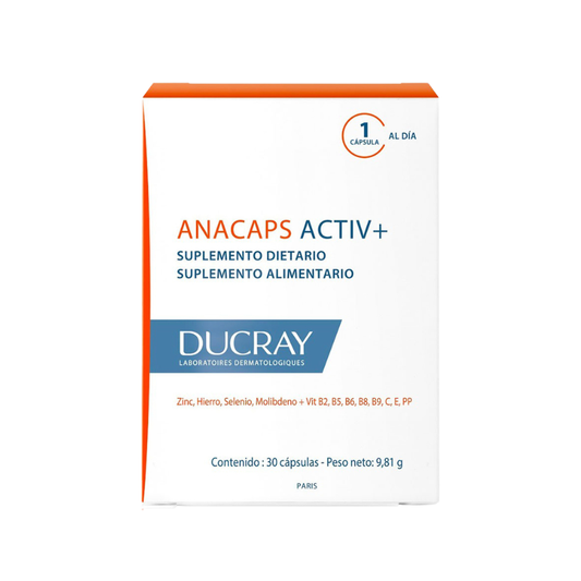 Ducray Anacaps Activ+ x 30cáps