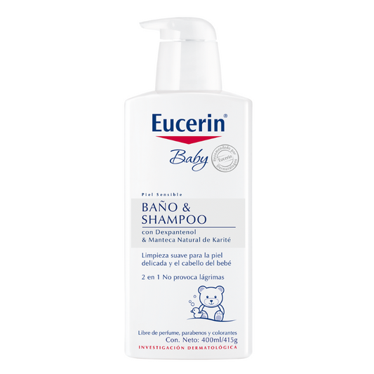 Eucerin PH5 Baby Baño y Shampoo x 400mL