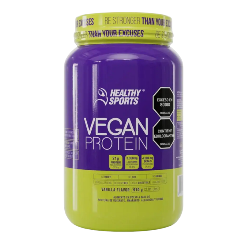Healthy Sports Vegan Protein Vainilla x 910g