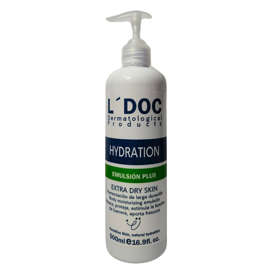 LDOC Emulsión Hidratante Plus (Verde) x 500gr