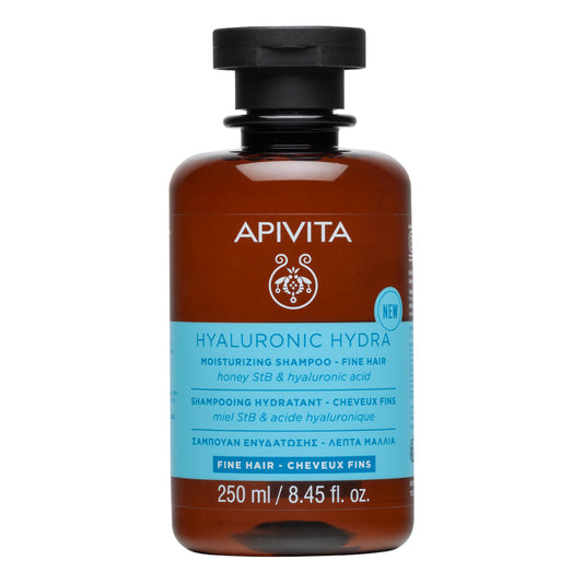 Apivita Hyaluronic Hydra Moisturizing Cabello Fino Champú x 250mL