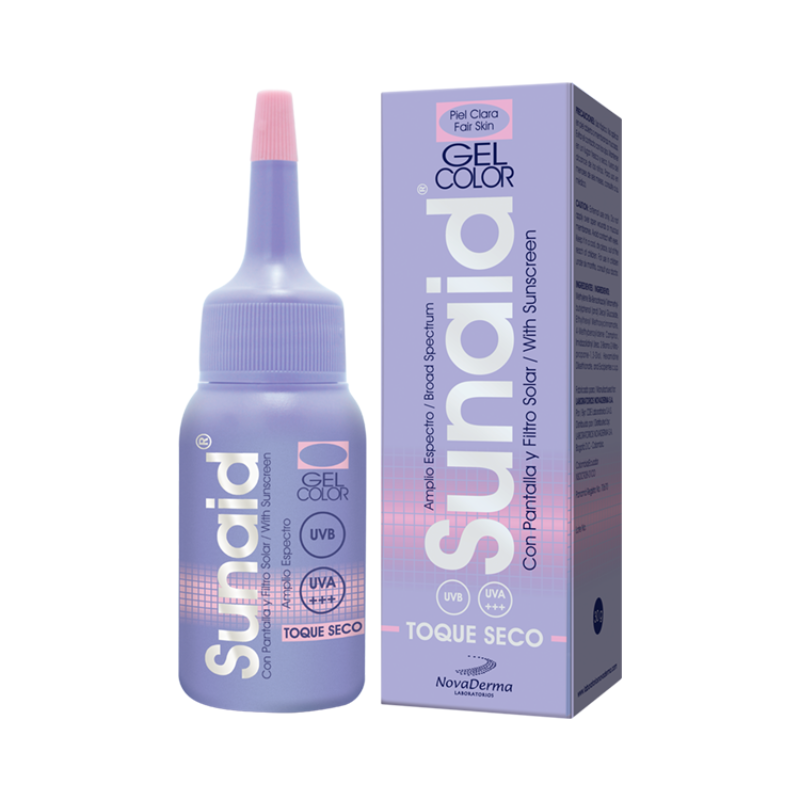 Sunaid Gel Toque Seco Tono Claro x 30g