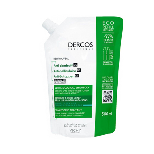 Vichy Dercos Anticaspa DS Champú Refill x 500mL