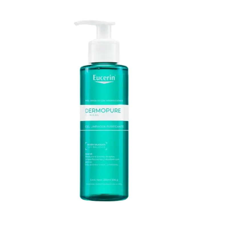 Eucerin Dermopure Gel Limpiador x 400mL
