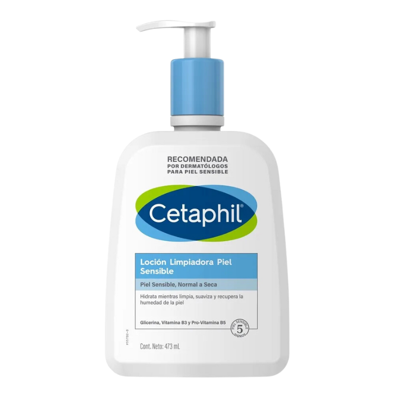 Cetaphil Loción Limpiadora Piel Sensible x 473mL