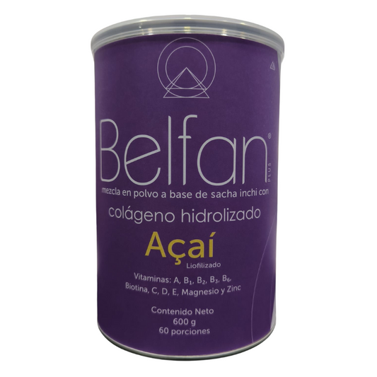 Belfan Colágeno Hidrolizado Açaí x 600g