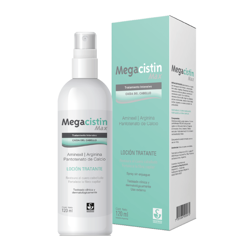 Megacistin Max Locion Tratante x 120mL