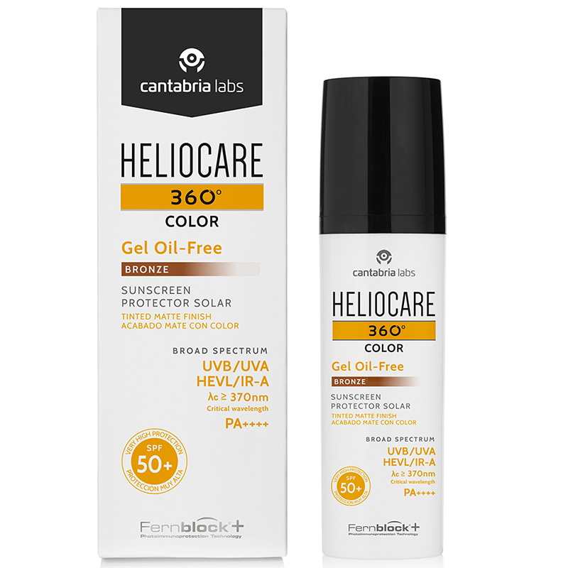 Heliocare 360 Gel Oil-Free Tono Bronze SPF 50+ x 50mL