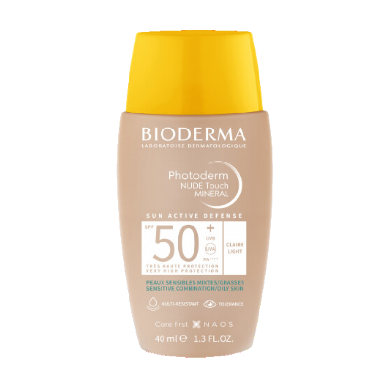 Photoderm Nude Touch Mineral Tono Claro Light SPF 50+ x 40ml