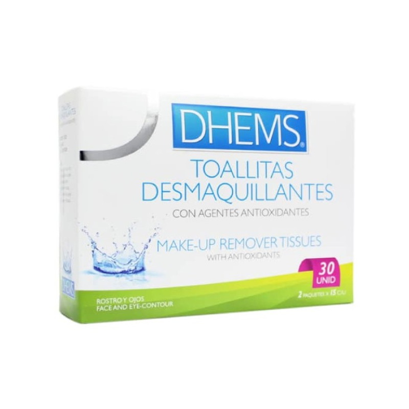 DHEMS Toallitas Desmaquillantes x 30u