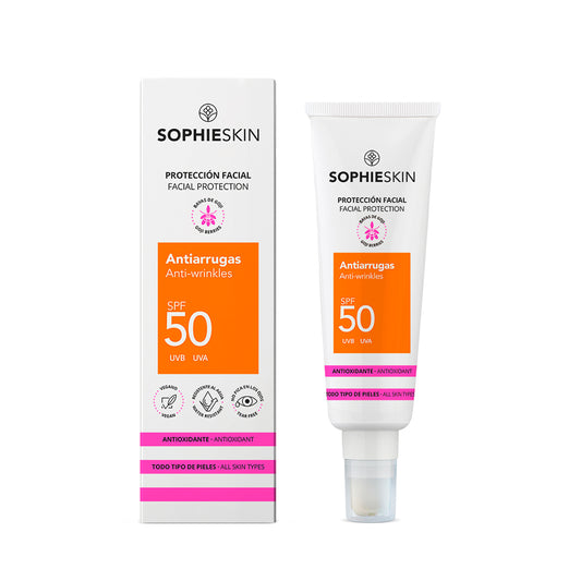 SophieSkin Protector Solar Antiarrugas SPF 50 x 50mL