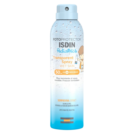 Isdin Fotoprotector Pediatrics Transparent Spray Wet Skin SPF 50+ x 250mL