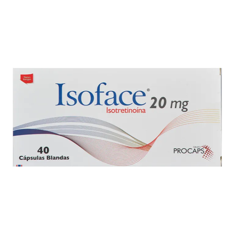 Isoface 20mg x 40cáps