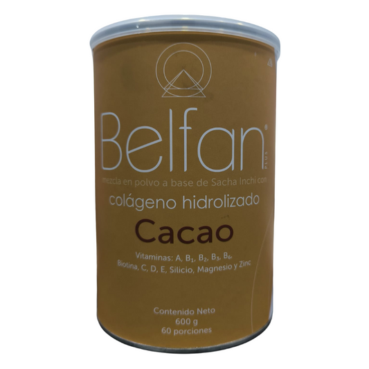 Belfan Colágeno Hidrolizado Cacao y Silicio x 600g