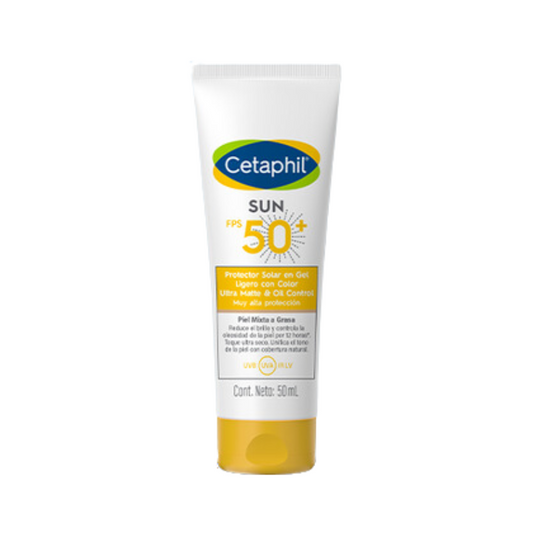 Cetaphil Sun Oil Control FPS 50+ Con Color y Ultra Mate x 50mL