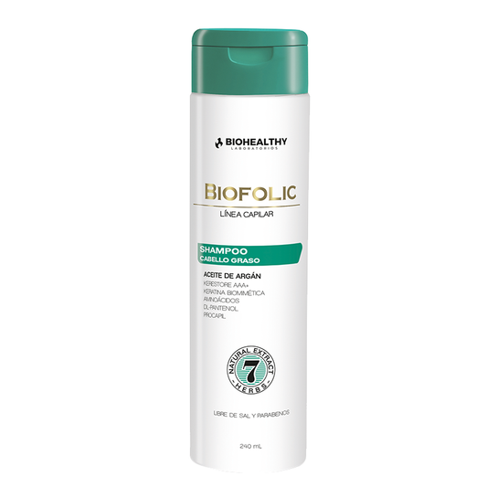 Biofolic Shampoo Cabello Graso x 240mL