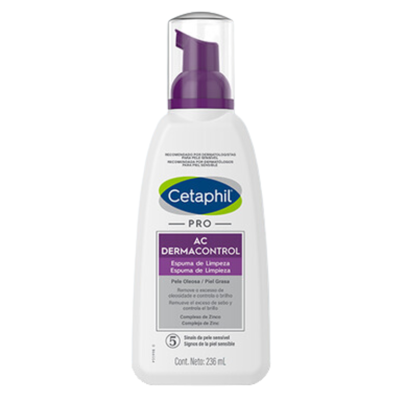 Cetaphil PRO AC Control Espuma de Limpieza x 236mL