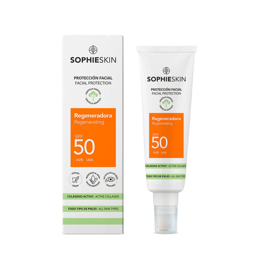 SophieSkin Protector Solar Regeneradora SPF 50 x 50mL