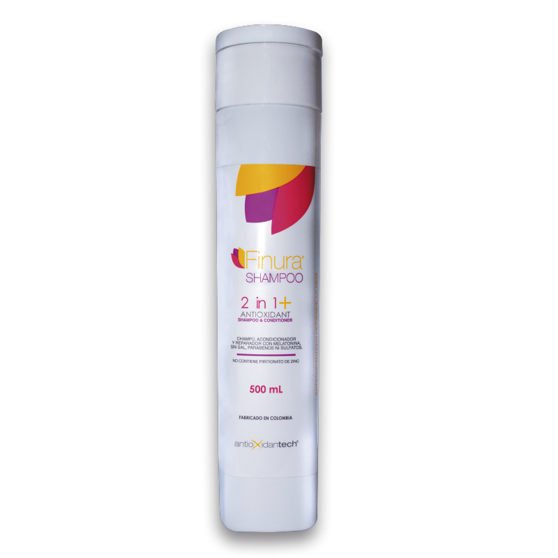 Finura Shampoo 2 in 1 Antioxidante x 500mL