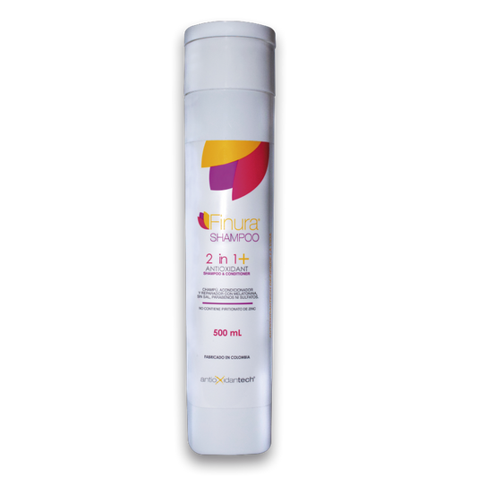 Finura Shampoo 2 in 1 Antioxidante x 500mL