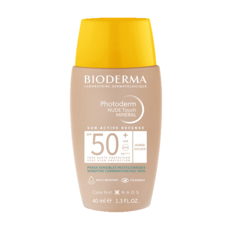 Photoderm Nude Touch Mineral Tono Dore SPF 50+ x 40ml