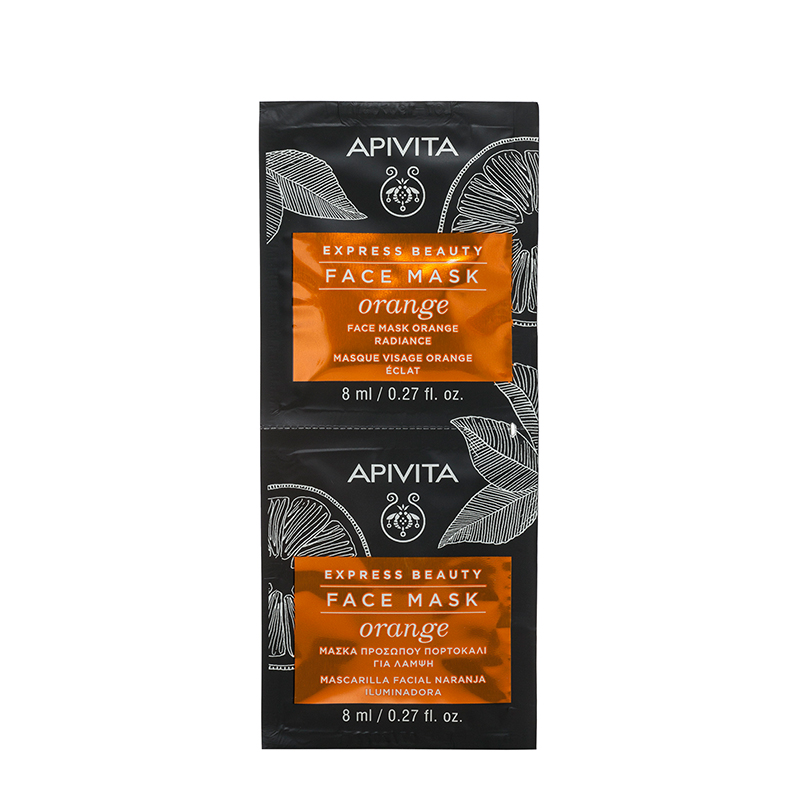 Apivita Express Beauty Mascarilla Orange x 2u