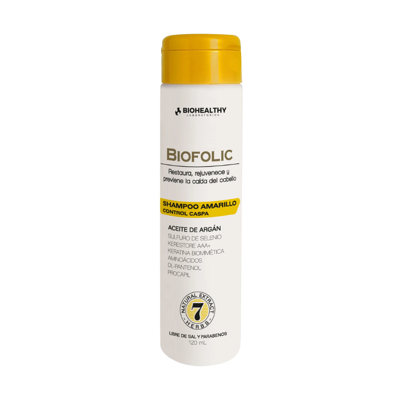 Biofolic Shampoo Amarillo Control Caspa x 120mL