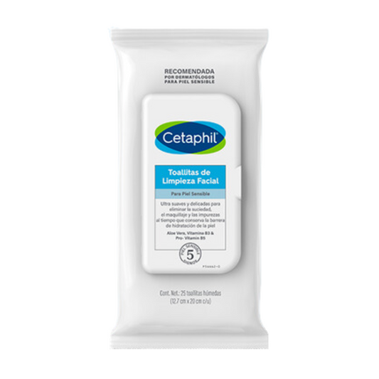 Cetaphil Toallitas Faciales x 25u