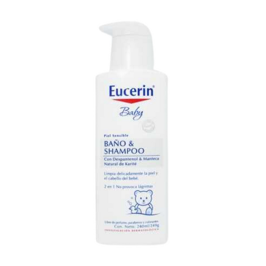Eucerin PH5 Baby Baño y Shampoo x 250mL