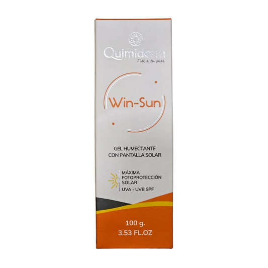 Win-Sun Gel Humectante Con Pantalla Solar x 100g